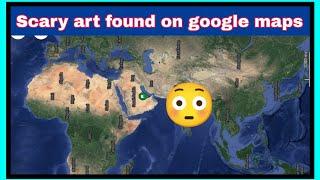 scary art found on Google map|| #shorts