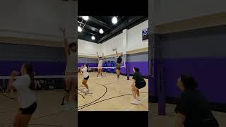 POV - big swing #volleyball #shorts #raybanmeta