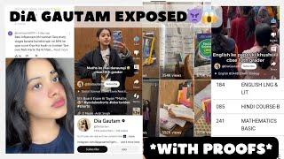 DIA GAUTAM EXPOSED *with proofs* *real result revealed*  #diagautam #exposed #studyvloggers