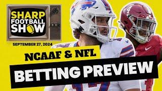 NFL & College Football Bets | Warren Sharp, Ryan McCrystal & Pam Maldonado | Sharp Football Show