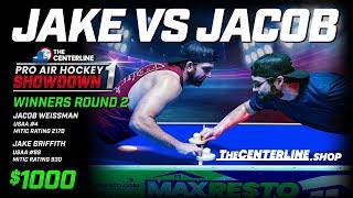 Pro Air Hockey Showdown #1 - Winners Round 2 - Jake Griffith vs Jacob Weissman