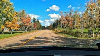 V226 Driving to Riverview NB Canada Oct 2023