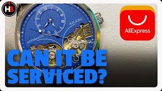 I received the Strangest AliExpress Automatic Watch Can the Ailang run better after a Watch Service?