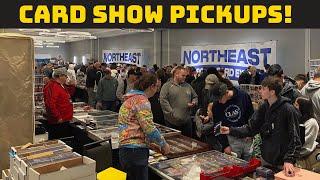 Vintage Baseball and Basketball Card Pickups @ Quincy Card Show! Celtics and Red Sox Hall of Famers!