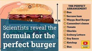 Scientists reveal the formula for the perfect burger