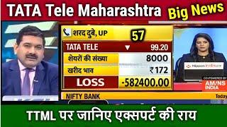 TATA Tele Maharashtra latest news,TTML share latest news,ttml share analysis,targetttml share news,