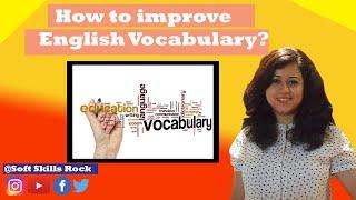 How to improve English Vocabulary? English speaking tips by Nisha Sharma - Soft Skills Trainer
