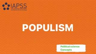 Cas Mudde Explains Populism