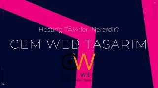 Hosting Türleri Nelerdir? - CEM WEB TASARIM