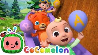 ABC Song with Balloons and Animals  CoComelon Nursery Rhymes & Kids Songs Time for Music! 