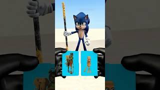 HELP Sonic To Choose And Win The Farthest Stick Throw #sonic #shorts #trending #anime #funny