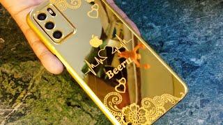 Latest New Trending Oppo A16 Mobile 24KT Mobile Golden Panel. Gold Cover For Oppo Mobile #gold