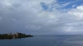 Seaborne Airlines Seaplane Take Off, Christiansted, St. Croix, U.S. Virgin Islands