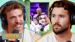 CHERDLEYS BOXING IN KSI MAIN EVENT | JEFF FM | Ep. 67