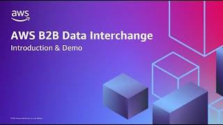 AWS B2B Data Interchange Tech Talk | Amazon Web Services