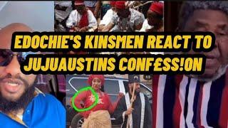 EDOCHIE'S KINSMEN REACT TO JUJUAUSTINS CONF£SS!ON OVER YUL EDOCHIE, PETE EDOCHIE IN TE@RS