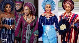 36 Gorgeous Aso Oke styles for the Chic Yoruba bride