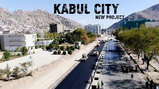 Kabul, Afghanistan  Kot-e Sangii highway project. Reconstruction of Kot-e Sangi Road, Kabul