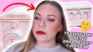 TESTING THE PLOUISE 2024 ADVENT CALENDAR  | makeupwithalixkate