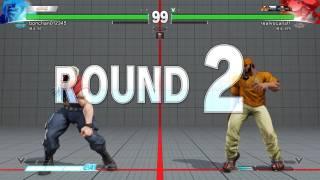 SF5 Ranked Match realvocalist1 (rashid) VS  Bonchan012345(nash)