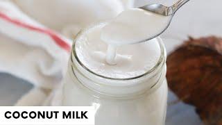 HOW TO MAKE COCONUT MILK | Easy recipe| Homemade Coconut Milk