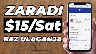 Zaradite $15 za samo 1 SAT! Najlakša Internet Zarada bez ulaganje u 2023