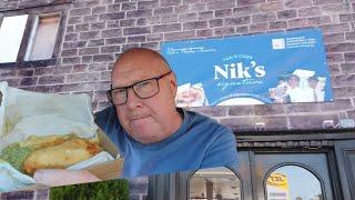 Nik's Signature Fish & Chips in Belper.