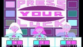 Press Your Luck gameplay (PC Game, 1988)