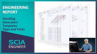 SCIA Engineer: Engineering Report Tutorial