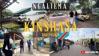 Un tour à Kinshasa  dans la commune de NGALIEMA,  Vlog partie 2