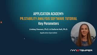 PR.Stability Analysis Software Key Parameters Tutorial