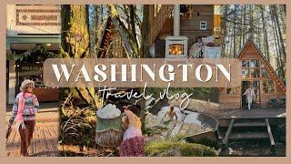 WASHINGTON TRAVEL VLOG | exploring Seattle, Leavenworth, & Skykomish!