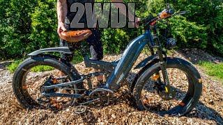 Wild 2WD Electric Fatbike! Freesky Warrior Test Ride