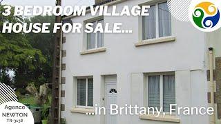 SOLD - FRENCH PROPERTY FOR SALE - 3 bedroom village house in Silfiac, Brittany