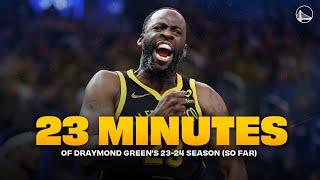 23 Minutes of Draymond Green's 2023-24 Highlights (So Far)