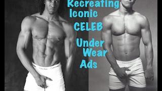 Recreating ICONIC Celebrity Underwear Ads | Valentino Quiñones