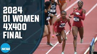 Women's 4x400m final - 2024 NCAA outdoor track and field championships