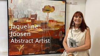 Jaqueline Joosen on Colour in Your Life , Acrylic and Mixed Media painting techniques.