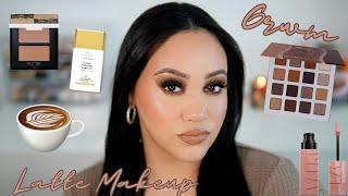 GRWM: VIRAL LATTE MAKEUP TREND TUTORIAL  ️  AMY GLAM 