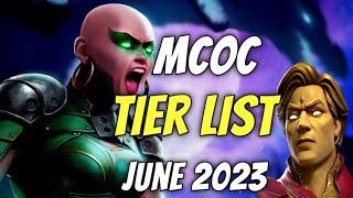MCOC Tier List June 2023 | Best Champions | Marvel Contest of Champions