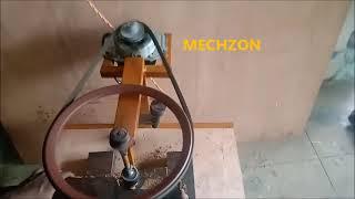 MOTORIZED WOOD GROOVING MACHINE (MECHANICAL PROJECTS)