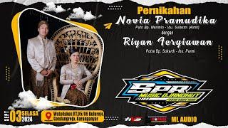 Live Stream Wedding Novia & Riyan | Campursari SPR MUSIC | ML PRO AUDIO | HVS SRAGEN a2