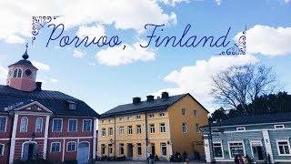 A Day in Porvoo Finland!  (The cutest town EVER) Travel Vlog