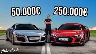 TEUERSTER vs GÜNSTIGSTER AUDI R8 | 2024 R8 GT vs 4.2 V8 2007 | Fahr doch