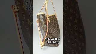 Real Vs Fake LV Neverfull #shorts