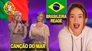 Brasileira Reage: 'Canção do Mar' por Pelageya & Elmira Kalimulina!  #ReaçãoMusical #CançãoDoMar