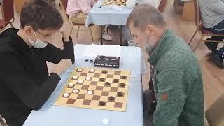 Proskurin - Korolev . Russian Draughts-64 Championship 2020 (Blitz)