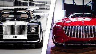 Rolls-Royce Sweptail VS Vision Mercedes-Maybach 6