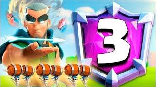 TOP 3 LADDER AT 3400 TROPHIES - Clash Royale