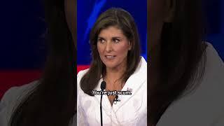 'You're just scum': Nikki Haley hammers Ramaswamy during GOP debate